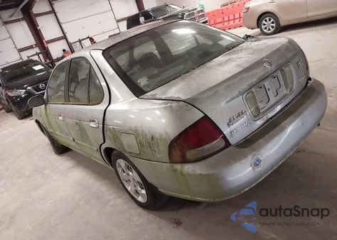 2003 Nissan Sentra Gxe из США, поврежденный, VIN 3N1CB51D93L797803